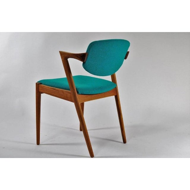 Teak Dining Chairs from Andersen Møbelfabrik, Customizable Reupholstery, 1960s, Set of 8 For Sale - Image 3 of 6