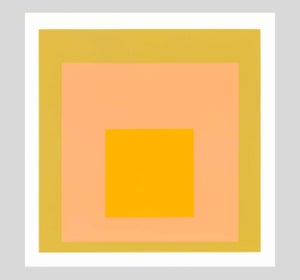 1968 Josef Albers "Homage to the Square" Serigraph "Arrived"