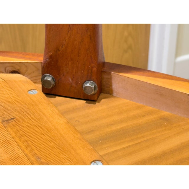 Mid-Century Modern Mid-Century Modern Danish Double Extending Teak Dining Table by VV Møbler for Heals, 1960s For Sale - Image 3 of 17