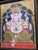 Vintage Traditional Hindu Tanjore Painting: Lord Ganesha For Sale In Portland, OR - Image 6 of 7