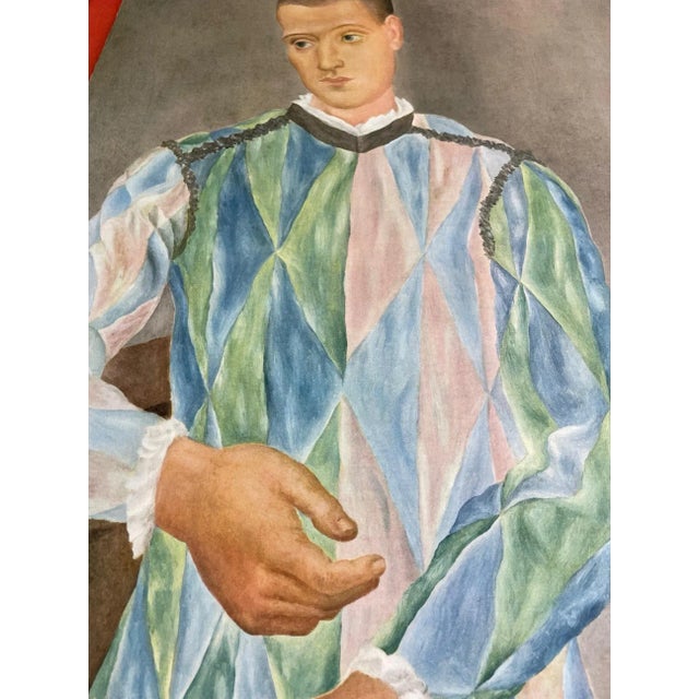 Pablo Picasso, Harlequin, 1917, Offset Lithograph For Sale - Image 5 of 8