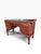Brown Antique Louis XV Revival Carved Mahogany Desk With Mirrored Top For Sale - Image 8 of 17