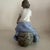 Figurative 1980s Beautiful Nao by Lladro Figurine of Young Woman with a Puppy For Sale - Image 3 of 5