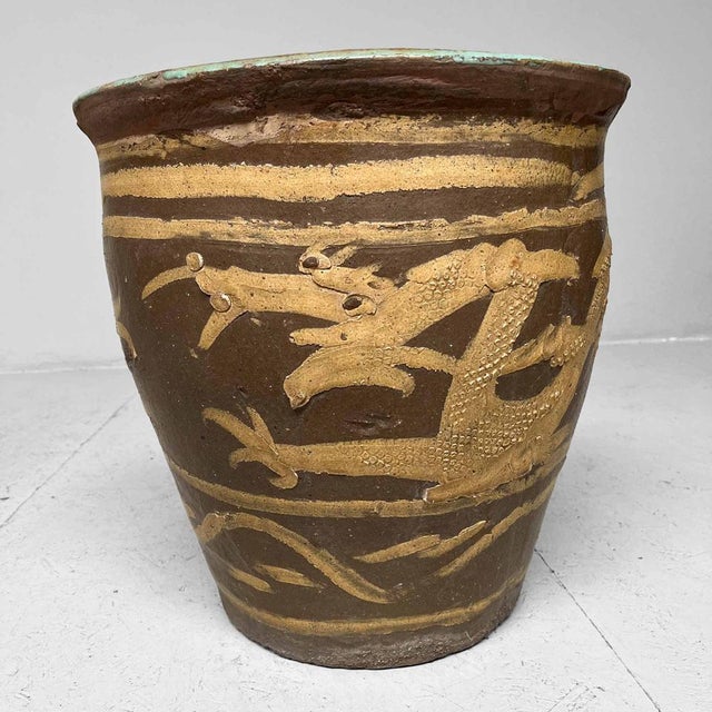 Traditional Japanese Ryū Dragon Mizubachi Water Bowl For Sale - Image 14 of 16