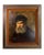 Wood Vintage Dutch Oil Painting "Old Man" Signed by Franz Schoorman For Sale - Image 7 of 7