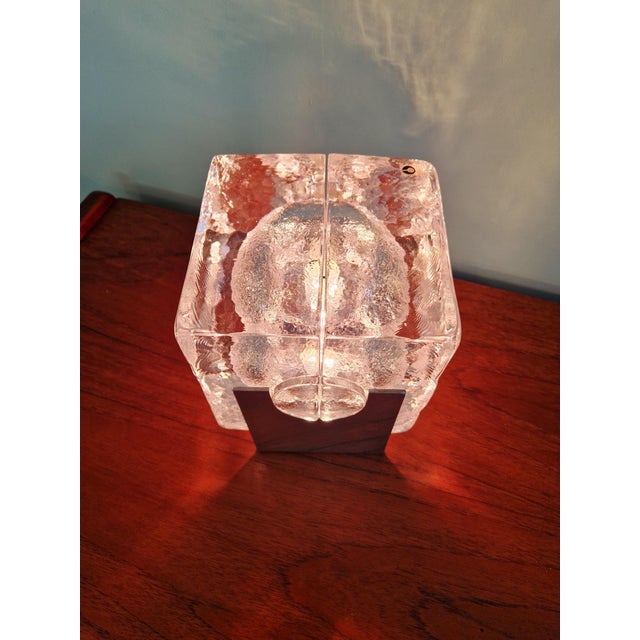 Scandinavian Ice Cube Lamp from Pukeberg, Sweden, 1970s For Sale - Image 18 of 18