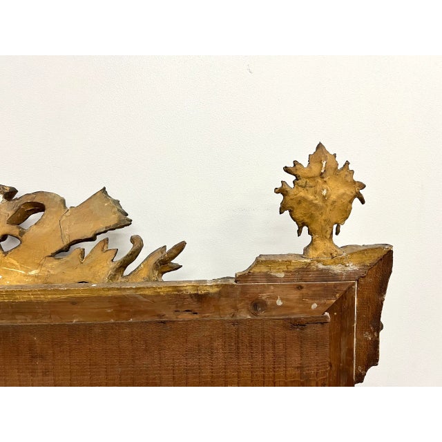 Large Antique Pediment Mirror For Sale - Image 18 of 18