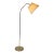 Mid 20th Century Brass Gooseneck Floor Lamp For Sale