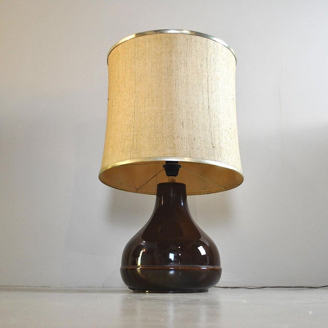 The lamp is sold without the lampshade This piece has an attribution mark, I am sure that it is completely authentic and...