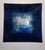 Blue Brilliant Blues -- 20th Century MCM Copper Enamel Geometric Dish / Catchall Signed "Stone" For Sale - Image 8 of 8