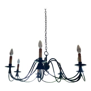 Visual Comfort Venetian 7 Light Bronze Chandelier For Sale
