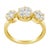 Elegant and timeless, this 14K yellow or white gold diamond cocktail ring features 1.25 carat total weight of diamonds...
