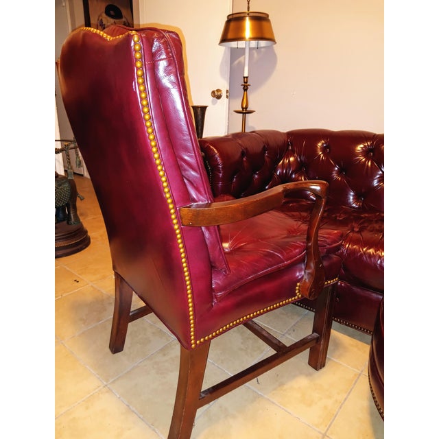 1990s Experience Timeless Comfort With Sagefield Leather For Sale - Image 10 of 12