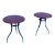 Baker Milling Road Modern British Colonial Style Mahogany & Wrought Iron Side Tables - Pair For Sale