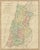 Hand-Colored Biblical Map of Canaan, 1827 For Sale - Image 3 of 10