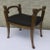 French 19th Carved Walnut Window Seat Stool Bench For Sale - Image 11 of 13