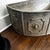 Gray 19th Century French Half Round Lion Head Lead Planter For Sale - Image 8 of 9
