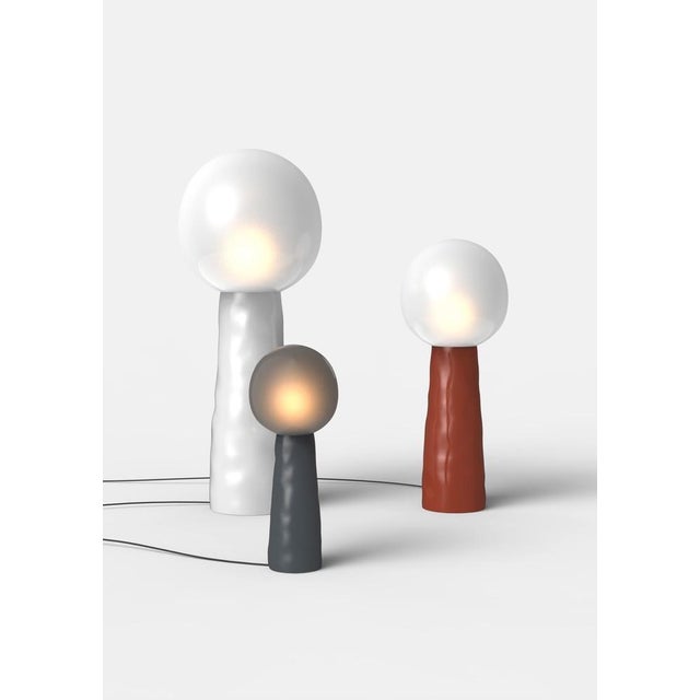 Contemporary Small Kokeshi Lamp from Pulpo For Sale - Image 3 of 10