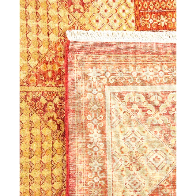 2000 - 2009 Eclectic Collection Hand-Knotted Area Rug - Red Collection 8' 3" x 9' 10" For Sale - Image 5 of 9