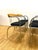 Vintage Dining Set with Chrome Tube Frame, 1970s, Set of 5 For Sale - Image 12 of 14