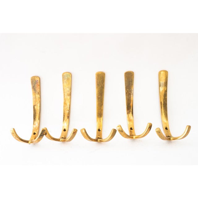 Austrian Wall Hooks from Hertha Baller, 1950s, Set of 5 For Sale - Image 6 of 6