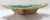 Bottle Green Beautiful Antique Victorian Majolica Bread Serving Tray With Nice Colors - Circa 1880s For Sale - Image 8 of 13
