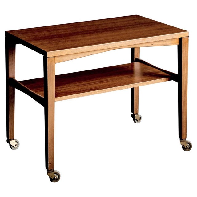 Side Table on Castors by Wilhelm Renz, 1960s For Sale - Image 8 of 8
