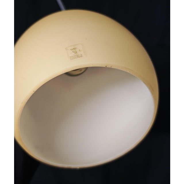 Vintage Golf Opal Glass Pendant Lamp from Leucos, 1980s For Sale - Image 15 of 18