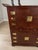 Vintage Maitland and Glascoe Style Chinoiserie Parquet Bamboo Bar Cabinet For Sale In Naples, FL - Image 6 of 6