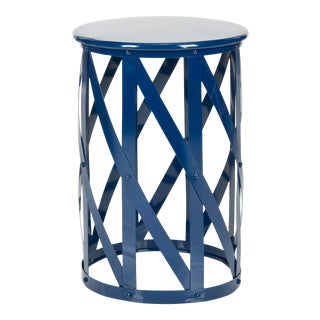 Jacob Stool in Navy For Sale