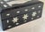 Wood Mid 20th Century Asian Geisha Girl Scene Mother of Pearl Inlaid Black Lacquer Jewelry Box For Sale - Image 7 of 9