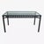 Metal Glass and Black Metal Table, 2010s For Sale - Image 7 of 7