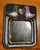 Ceramic Mithe Espelt Ceramic Wall Mirror Pink & Green Birds For Sale - Image 7 of 10