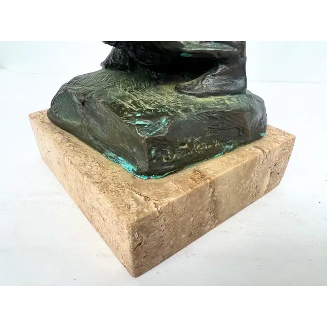 Bessie Potter Vonnoh " Butterflies" Dancing Girl Bronze Sculpture Signed For Sale - Image 13 of 13