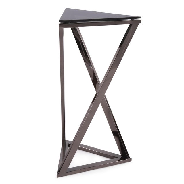 Whether used singularly as a pedestal or grouped together as a unique console table, the Talen Twist creates a statement...
