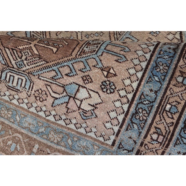 Karadjeh Vintage Runner With Multi-Medallion Design 3'1 X 11'6 For Sale - Image 13 of 14
