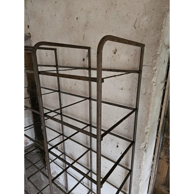 1930s Vintage Art Deco Industrial Rack, 1930s For Sale - Image 5 of 8