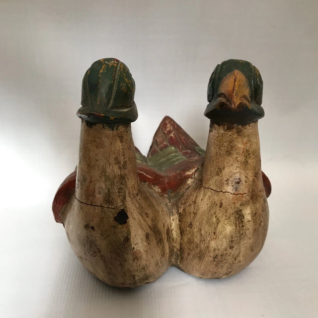 Antique Carved Wood Duck Decoy For Sale - Image 4 of 11
