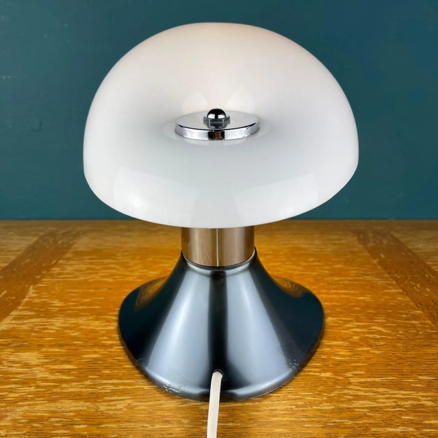 Guzzini Cobra Table Lamp attributed to Guzzini, Italy, 1960s For Sale - Image 4 of 13