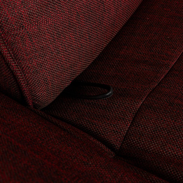 Textile DS 450 Fabric Red Two-Seater Sofa For Sale - Image 7 of 12