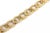 Wide Oval 14k Yellow Gold Link Bracelet For Sale - Image 4 of 5