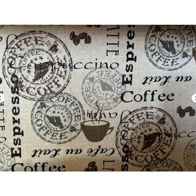 Wood Coffee Bar Upcycled Cabinet For Sale - Image 7 of 11