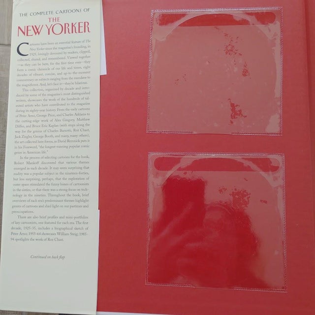 Art Deco The Complete Cartoons of the New Yorker Vintage Oversized Hardcover Coffee Table Book (2004) For Sale - Image 3 of 8