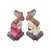 Mexican Vintage Siesta Charros Candleholder Bookends For Sale - Image 3 of 4