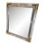 Italian Mid-Century Brass and Lucite Picture Frame, 1970s For Sale