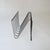 Design by françois arnal, atelier a a vintage french zigzag magazine rack from 1970, featuring steel dividers and numerous...