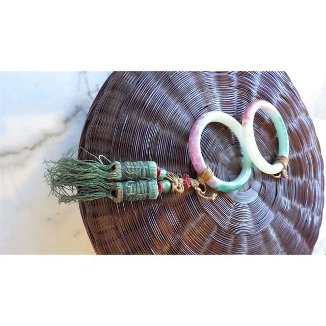 Early 20th Century Chinese Sewing Basket For Sale - Image 10 of 13