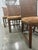 Henredon Acquisitions Wove Leather Strap Dining Chairs Set of 6 For Sale - Image 10 of 12