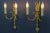 Traditional French Empire Style Gilt Bronze 2-Light Sconces, Early 20th Century, Set of 2 For Sale - Image 3 of 18