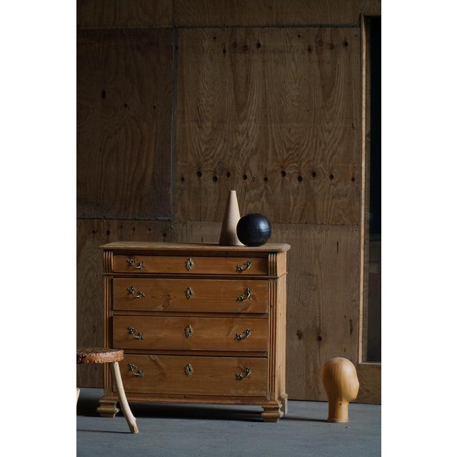 Vintage Danish Chest of Drawers in Pine, 1920s For Sale - Image 16 of 17